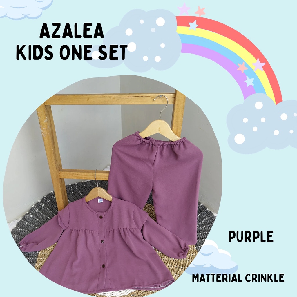 Oneset tanggung azalea 5-10 tahun 6 pcs
