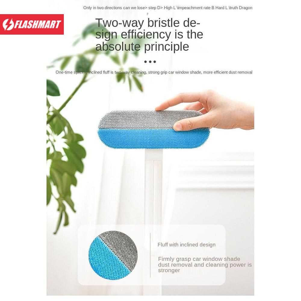 Flashmart Sikat Pembersih Jendela Two-way Screen Windows Brush - H-3319