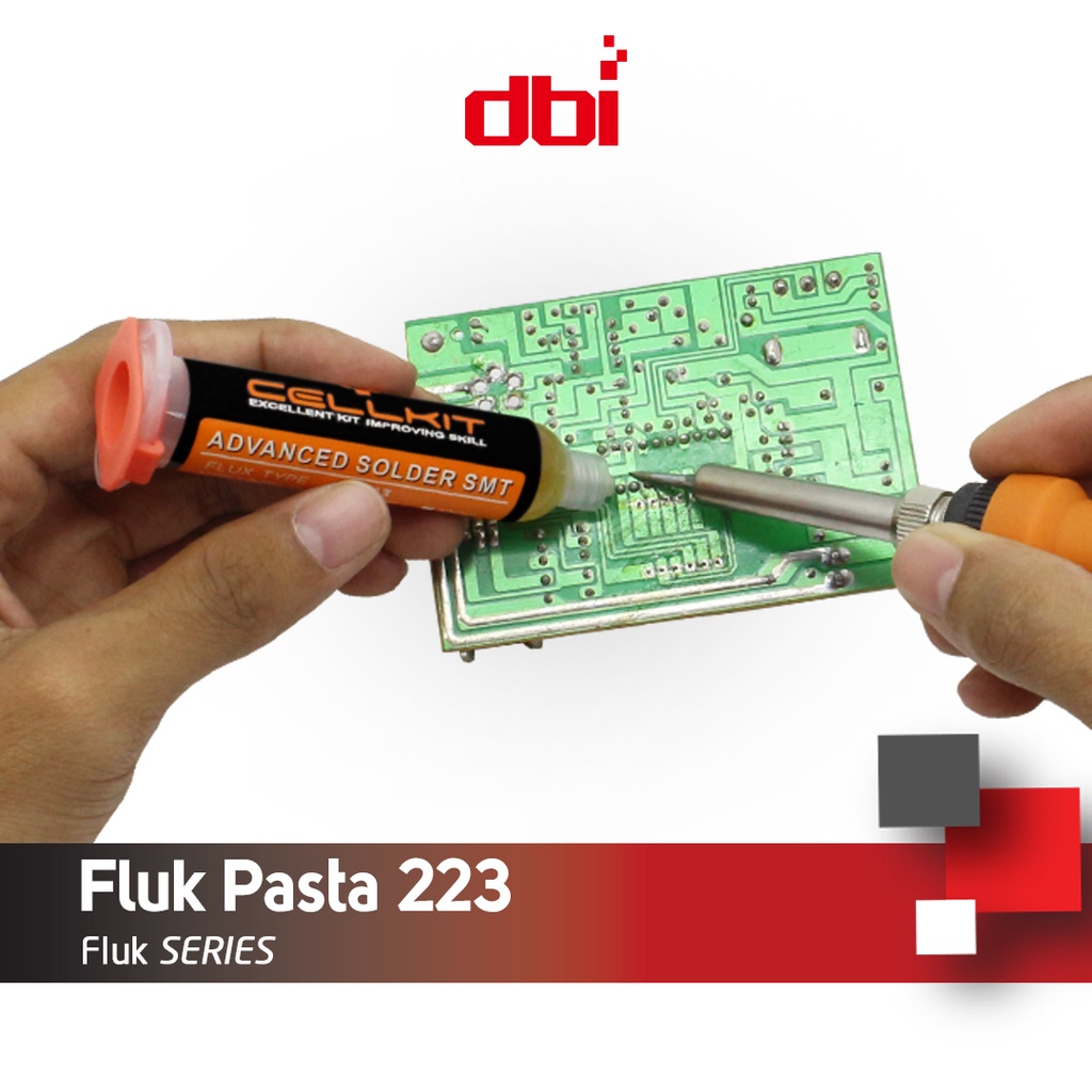 Fluk Solder Pasta Kuning 223 Tube 5cc CELLKIT