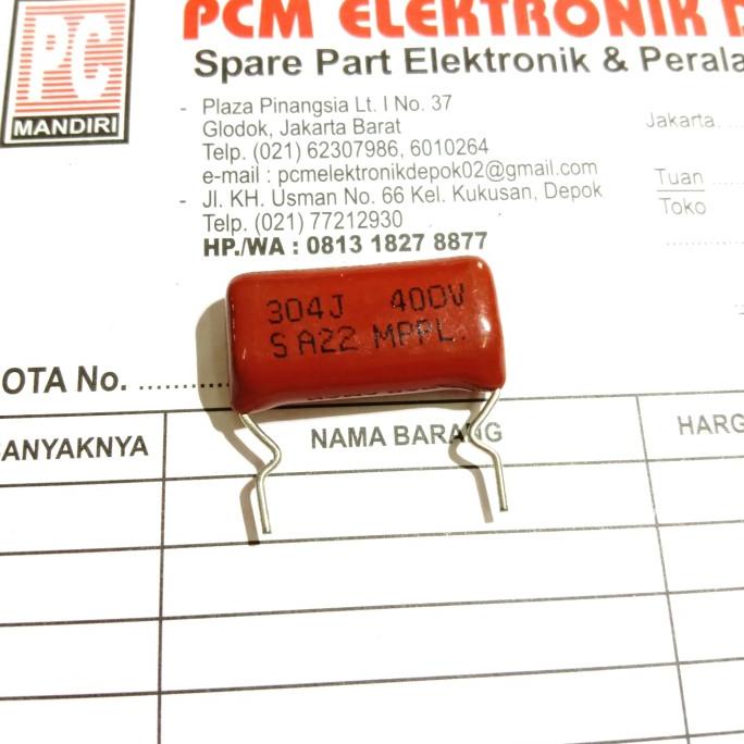 milar 304 400 304J 400V 304J400V 300nF pcmelektrob9090 Diminati Banget