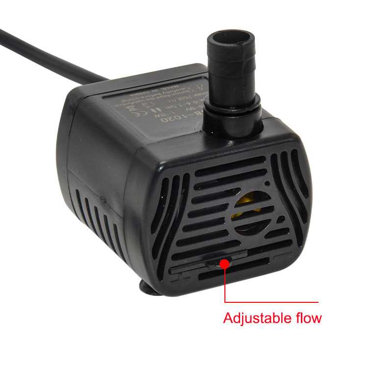 (BISA COD) FTIHSHP Leewince Pompa Air Mini USB Brushless Submersible Aquarium 5V - 1020