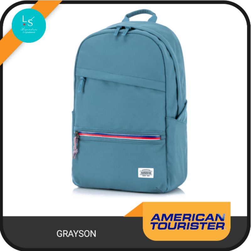 Tas ransel American tourister grayson blue