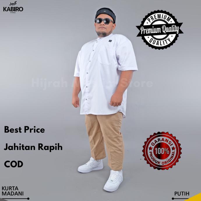 BISA COD Baju Kemeja Koko Pria kurta pakistan ROSAL Big Size Jumbo 4XL 5XL 6XL /BAJU KOKO PRIA/BAJU 