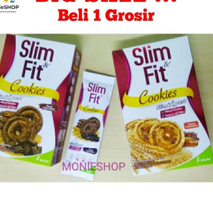 

LarizaX3j3I SLIM & FIT COOKIES isi 10x22gr coklat / TROPICANA SLIM HOKKAIDO CHEESE COOKIES KOREAN GARLIC GOGUMA