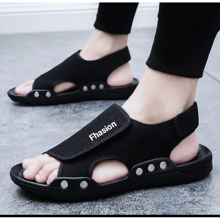 Sandal Kulit Selop Model terbaru JNC F 24