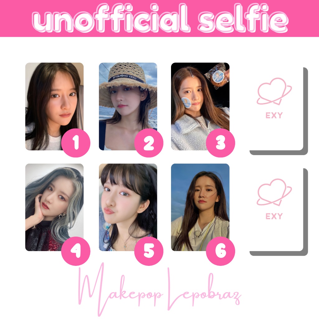 [PART 1] [MIN. 3 PC] WJSN COSMIC GIRLS UNOFFICIAL SELFIE - GIRLFRIENDABLE BONA CHENG XIAO DAWON DAYOUNG EUNSEO EXY LUDA