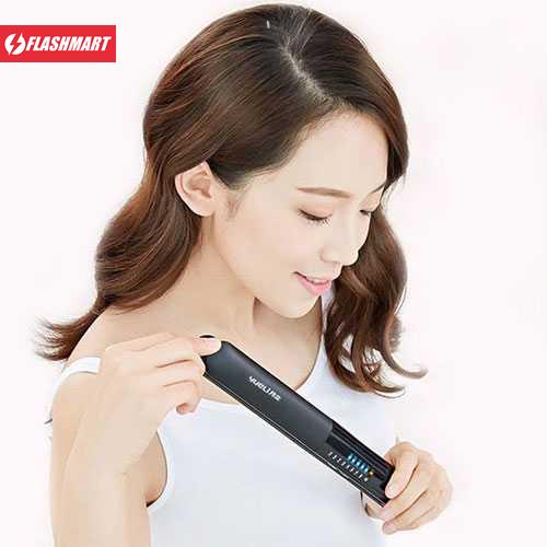 Flashmart Catokan Rambut Negative Ion Hair Straightening Comb - HS-520