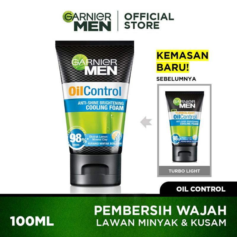 GARNIER MAN COOLING FOAM 100ML