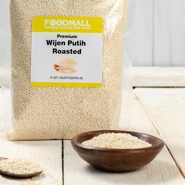 

➵ Wijen Putih PANGGANG 250 gram / White Sesame Roasted ➱
