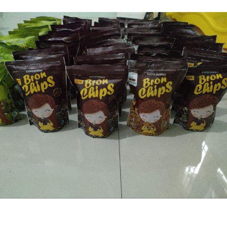 

⚡TOK SIAP 【COD Bronchips Brownies Kering