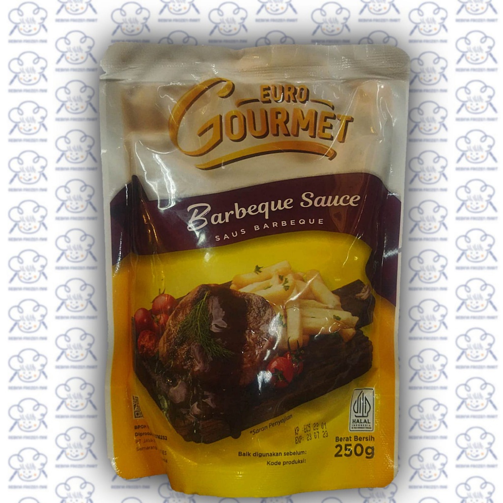 

EURO GOURMET BARBEQUE SAUCE 250GR