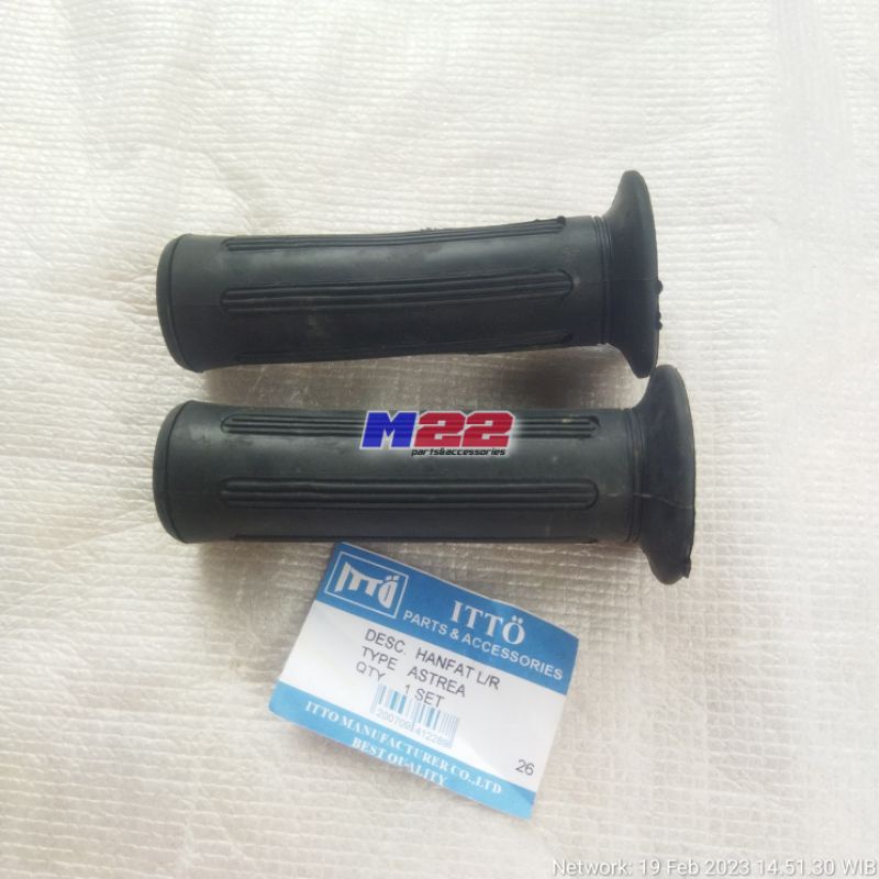 hand grip grif handgrip karet pegangan stang stir Honda astrea grand prima star asdap A800 800