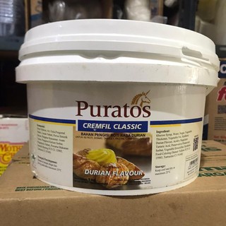 

Selai Durian Puratos Cremfil Classic 5kg - Gosend/Grab Only