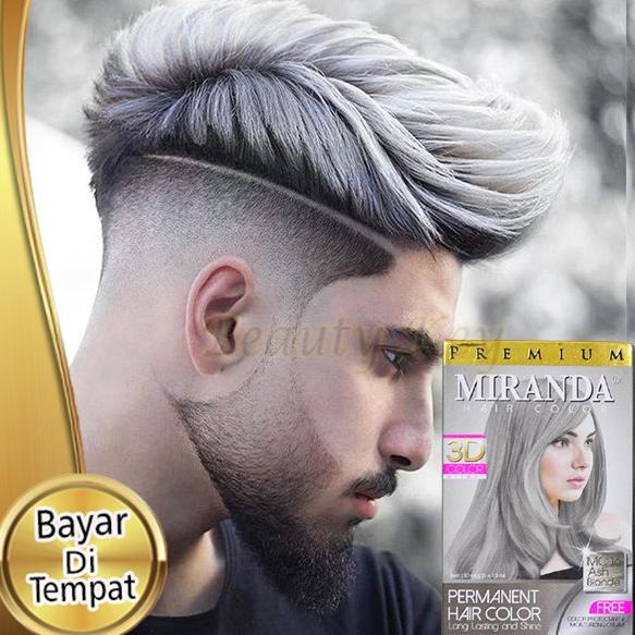❤[PROMO MURAH!!!]❤ MIRANDA Cat Rambut Ash GREY Blonde MC-16 Hair Color ABU ABU Shine