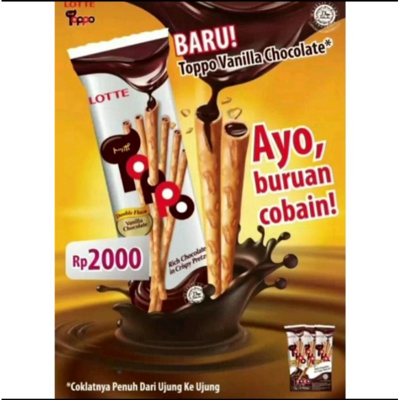 

Toppo vanila coklat