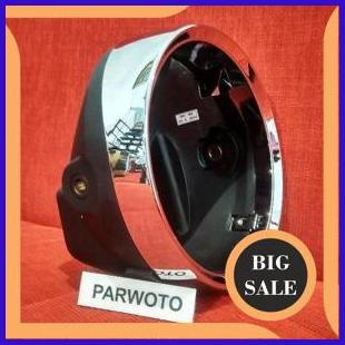 suku cadang SET Ring Cincin Rim Dan Batok Lampu Barong New Tirev Tiger Revo Ori - Origial Honda AHM