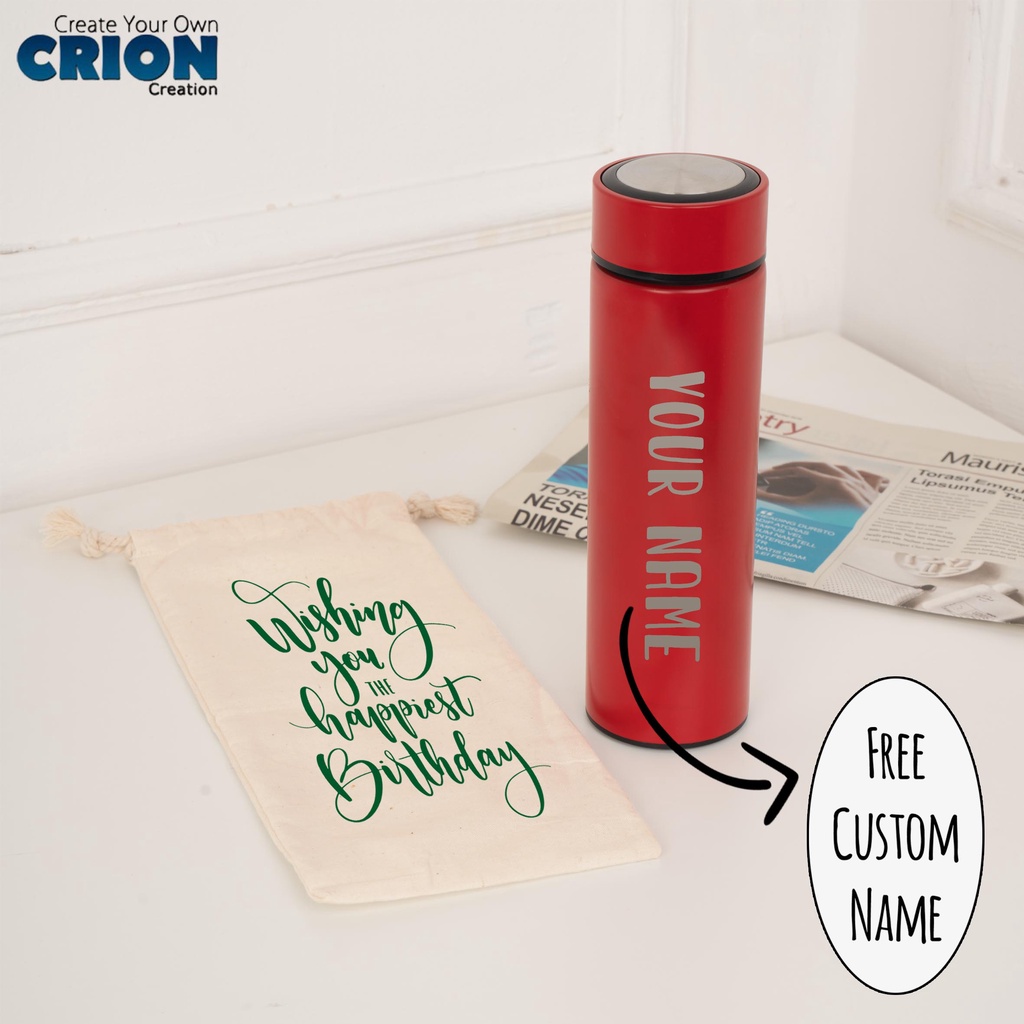 Tumbler Happy Birthday / Selamat Ulang Tahun Bisa tulis Nama - Crion