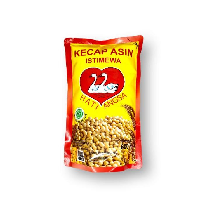 

Pesan Sajai7I2u Kecap Asin Istimewa Cap 2 Hati Angsa Pouch Kemasan Refill Ukuran 600 ml