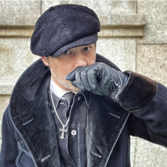 Terlaris Newsboy Cap Corduroy Black The Original Thejam.#Localpride