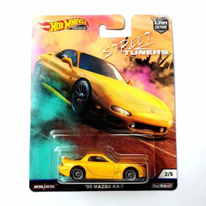 HOTWHEELS 95 MAZDA RX7 STREET TUNERS