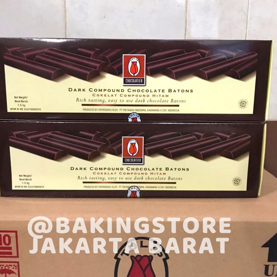 

Baru Chocolate Sticks Batons Tulip Compound Sticks Stik Coklat Baton 1,5kg