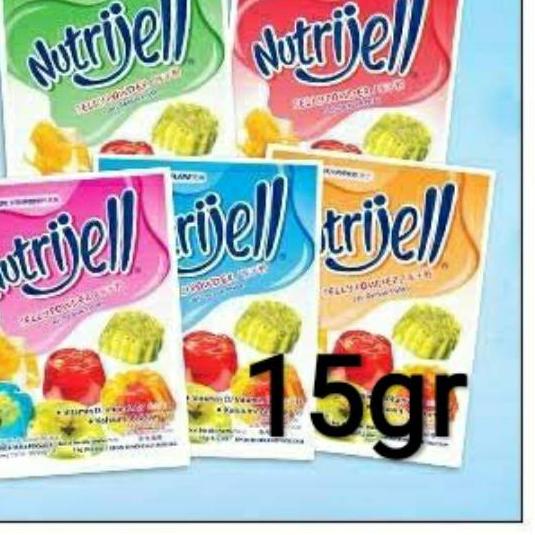 

✥ Nutrijell 15gr perbox isi 12 pcs ♟