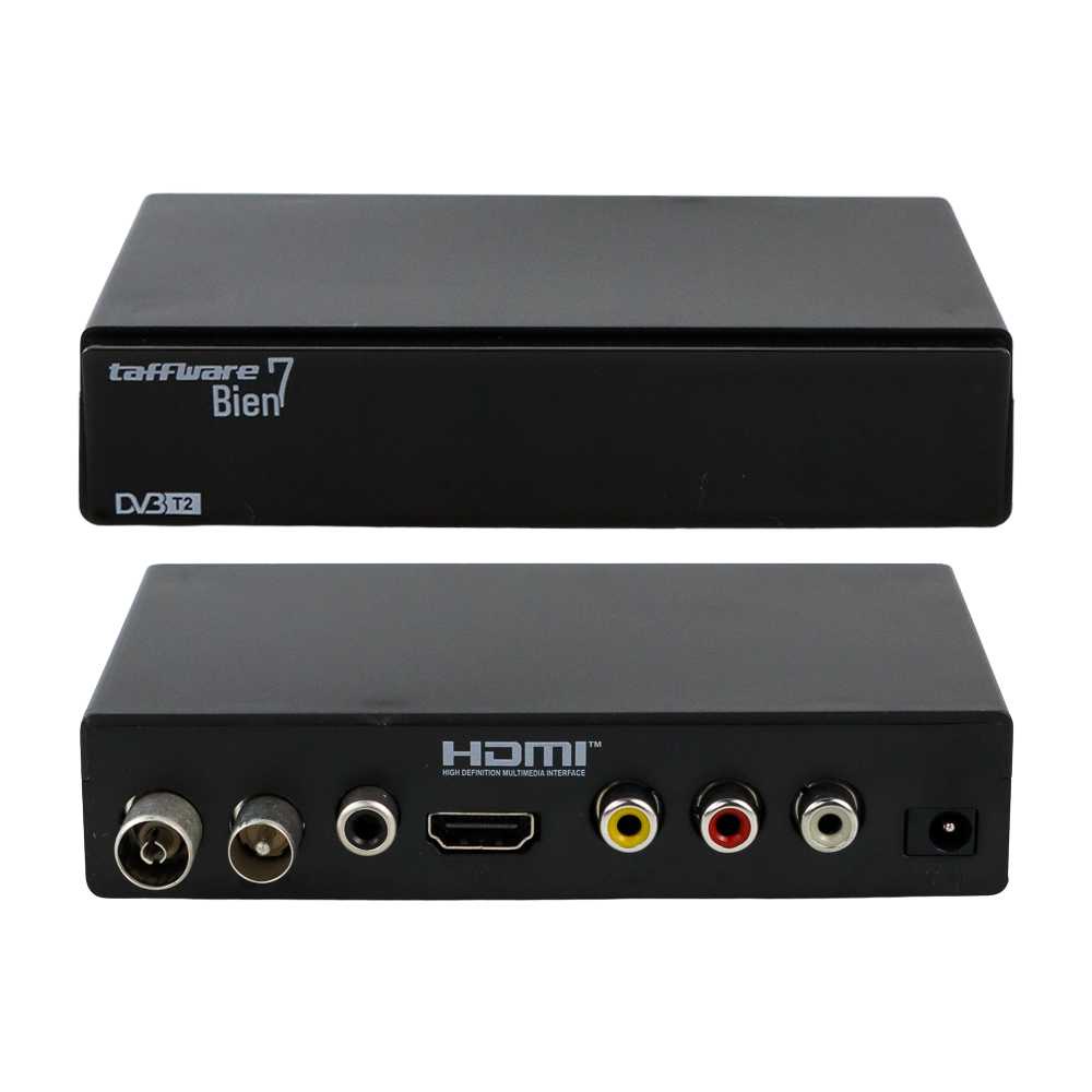 ( 100% BARANG ORI ) Taffware Bien7 Set Top Box TV Digital HD 1080P DVB-T2 - GX6701