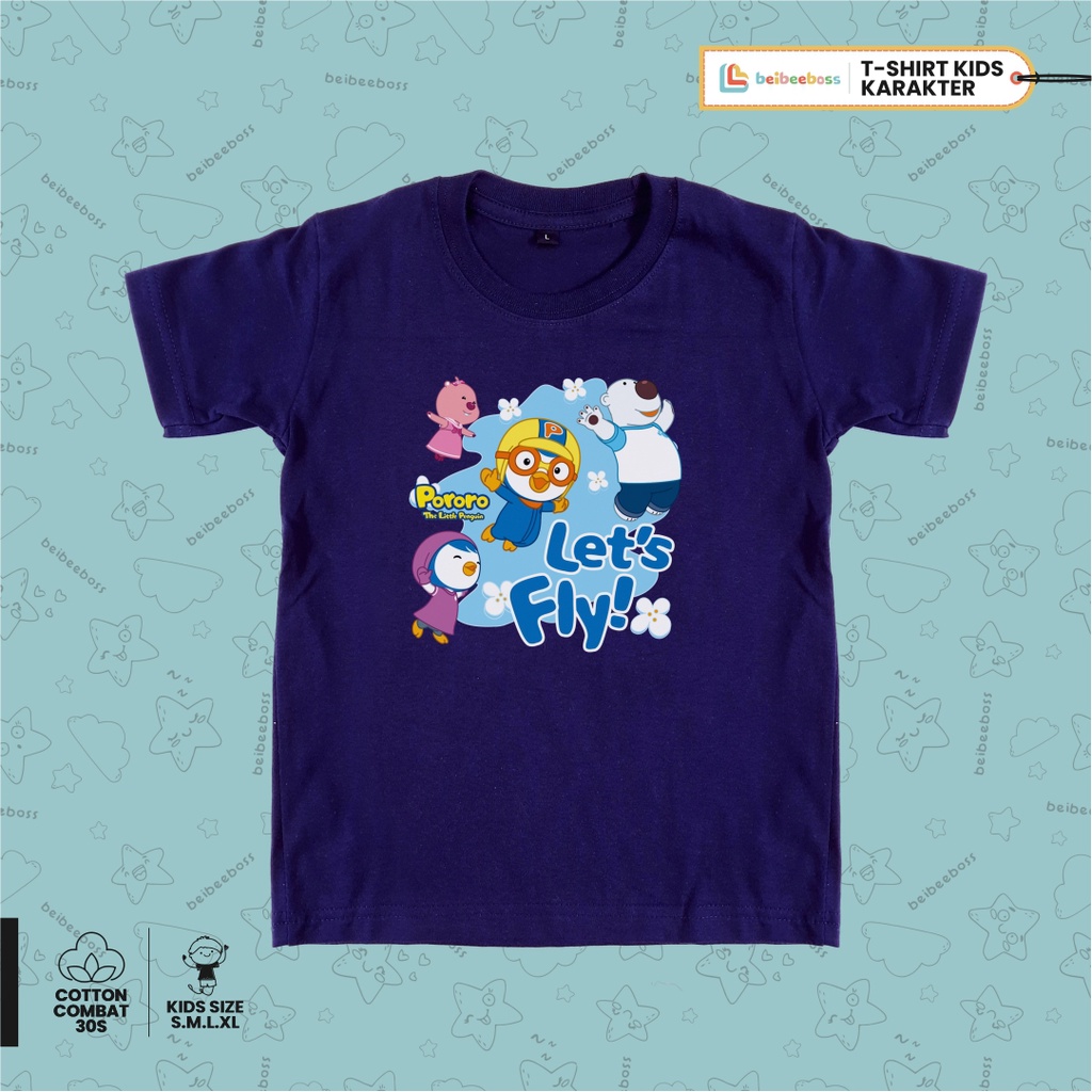 Kaos Anak Distro Lengan Pendek Combed 30s Laki Laki / Perempuan Oblong Usia 5-6tahun size L