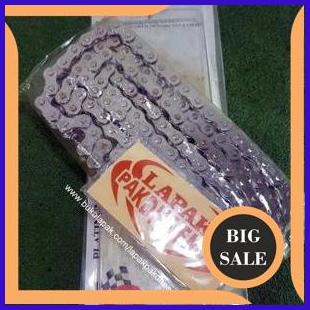 limited stock RANTAI 428 130 NAGATA ORIGINAL SILVER CHROME RANTE 428 130L KROM CHROM shopee PAKDHE E