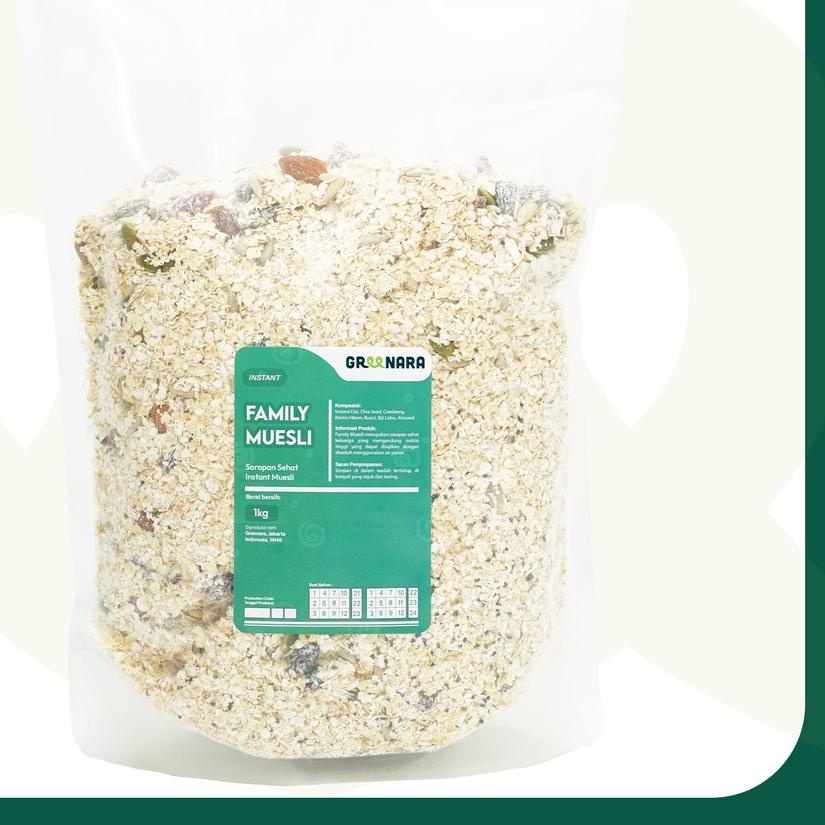 

★ INSTANT Family Muesli 1Kg ☃