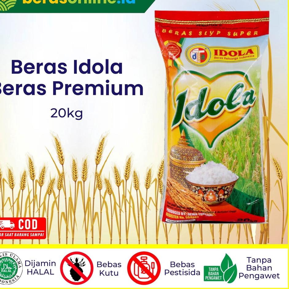 

Diskon Spesial Beras Online - Beras 20kg Idola Pulen