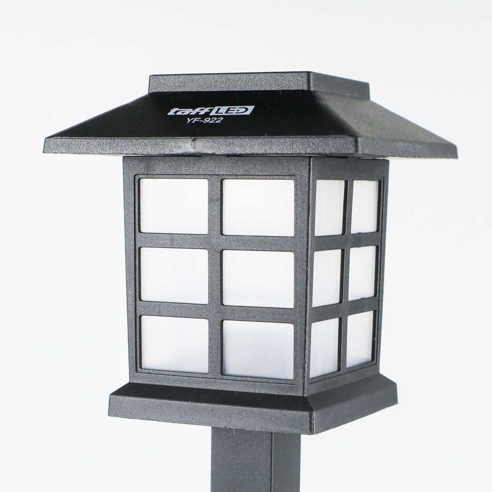 TaffLED Lampu Taman LED Creative Energi Solar Lamp Tenaga Surya Dekorasi Decoratian Kebun Pencahayaan Terang