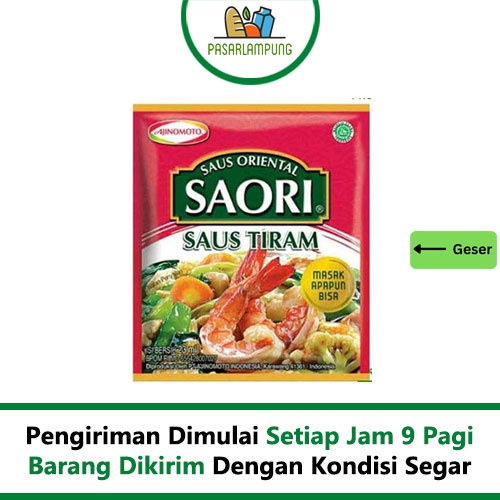 Saori Saus Tiram Per Bungkus 23 Ml Pasar Lampung