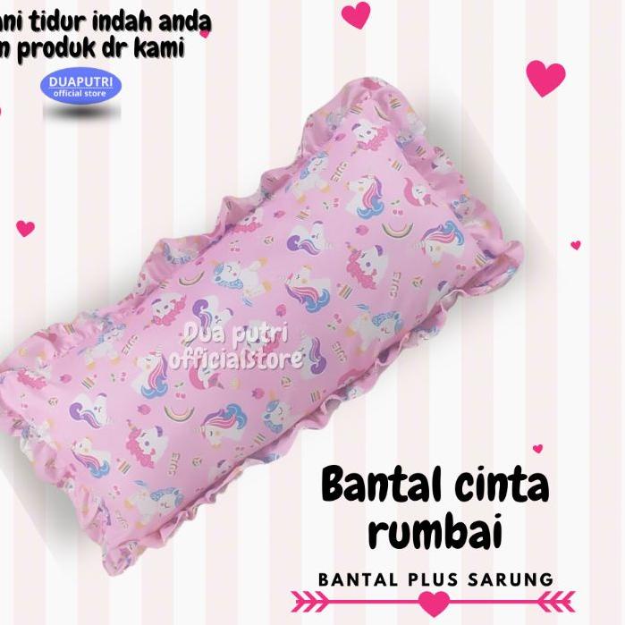 ✲ BANTAL CINTA - BANTAL CINTA  - BANTAL CINTA DENGAN SARUNG - BANTAL CINTA JUMBO ⅍