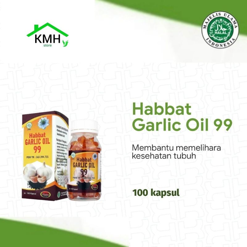 

Habbat Garlic Oil 99 100 Kapsul