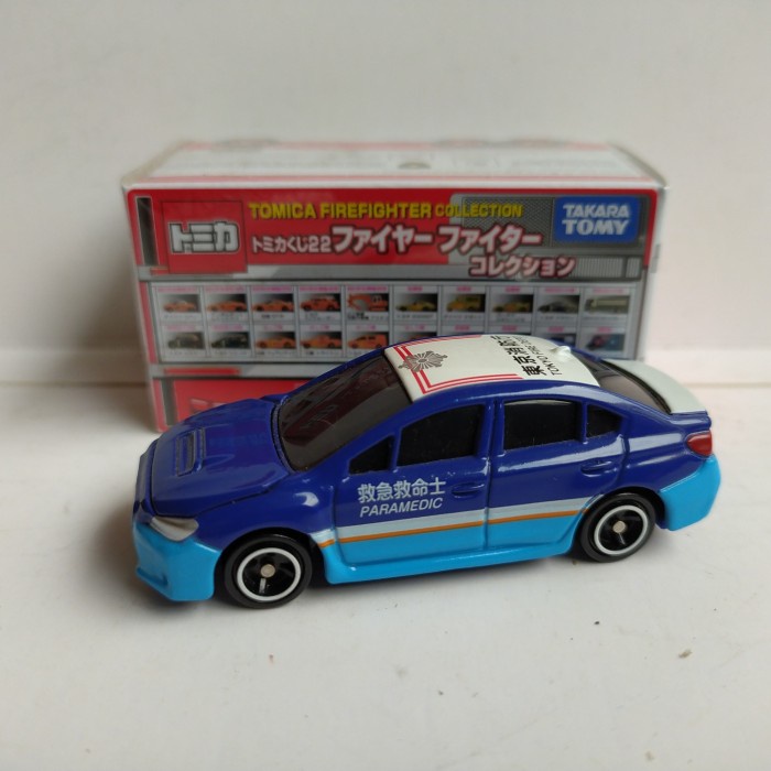 TOMICA SUBARU WRX STI TOMICA FIREFIGHTER COLLETION TERLARIS