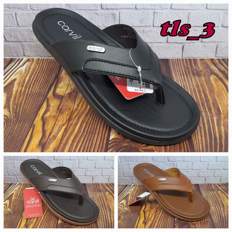 Sandal Pria Carvil Revino 01 Original 38-44 Sandal Japit Kasual Laki