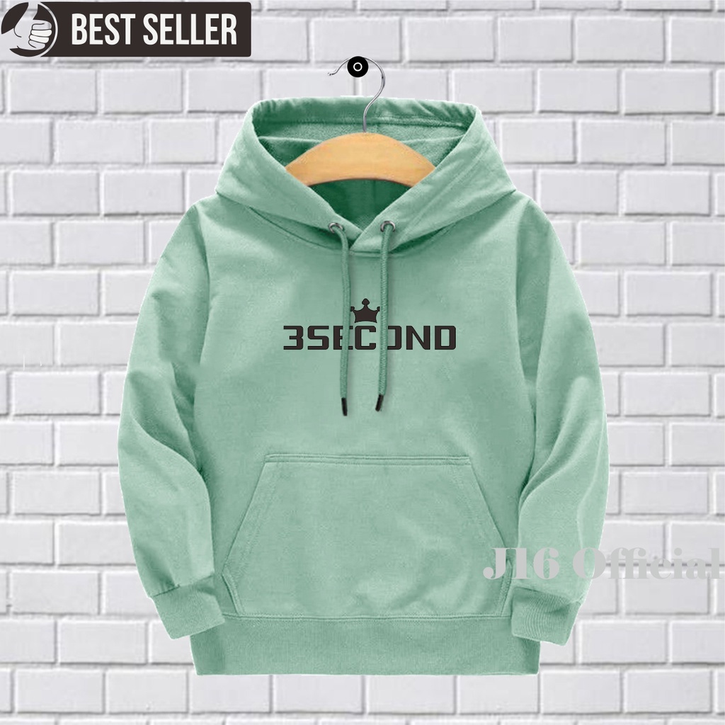 Jaket SWEATER HOODIE Anak Usia 4 - 12 Tahun 3SCOND TERLARIS