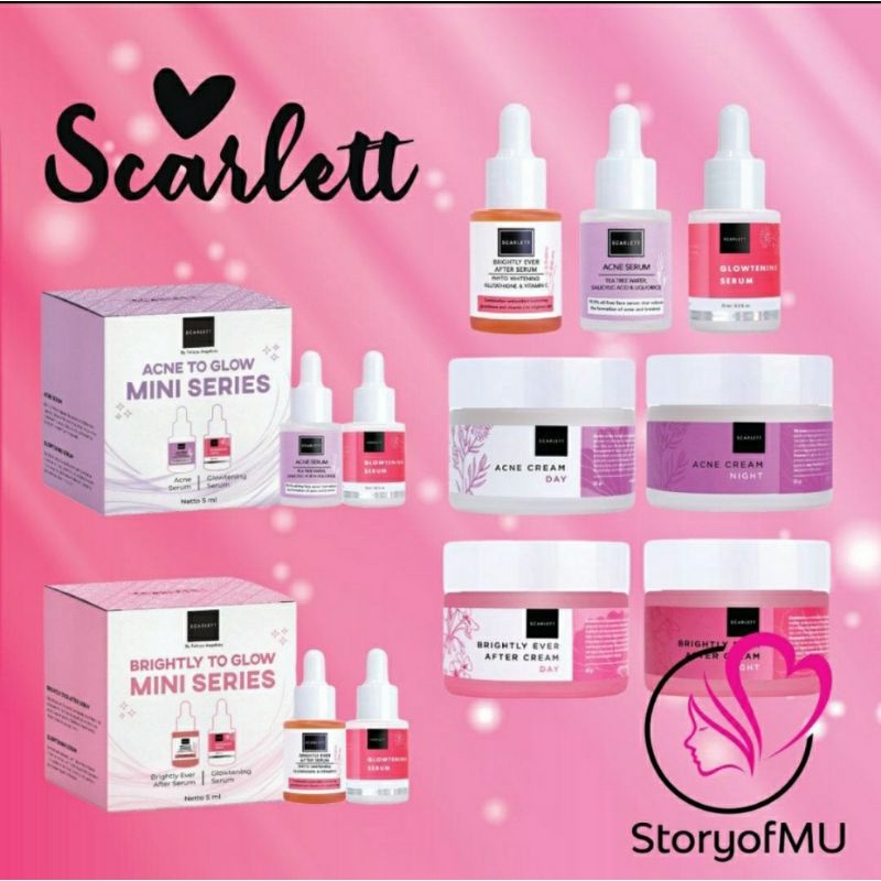 EXP AGUS 2023 | SKINCARE SCARLETT WHITENING | 100% ORIGINAL | SCARLETT WHITENING BY FELICYA ANGELISTIA