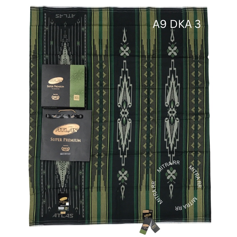 Sarung Atlas SUPER PREMIUM 935 BHS | Sarung Tenun Dewasa by BHS Sarung Atlas Jacquard Songket