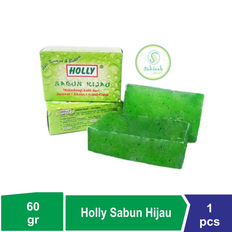 Sabun Hijau HOLLY Antiseptik 60 Gram