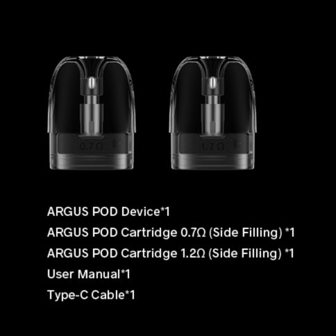 CARTRIDGE ARGUS POD AUTHENTIC By Voopoo