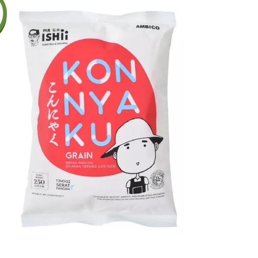 

➴ Beras Shirataki / Shirataki Rice 250gr Cocok Untuk Diet ➩