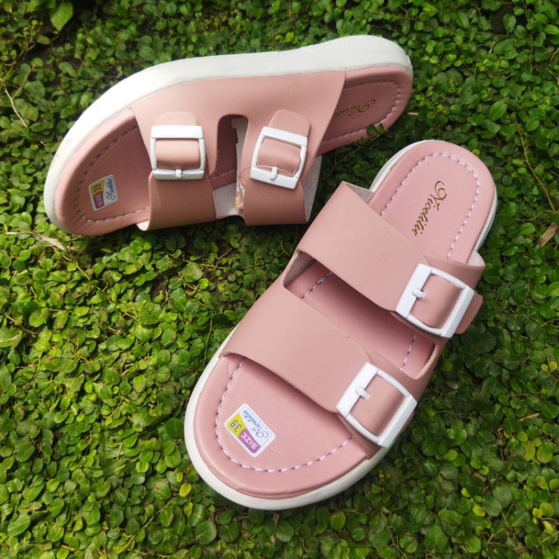 Sandal Wanita Sandal Perempuan Selop Ban 2 Sandal Wanita Slide