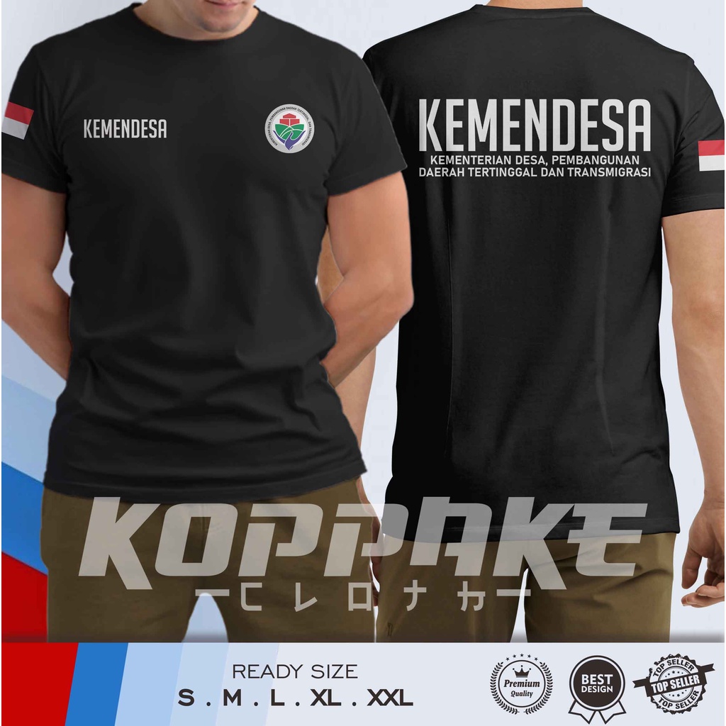 Kaos KEMENDESA Kementerian Desa Pembangunan Daerah Tertinggal dan Transmigrasi Baju Distro