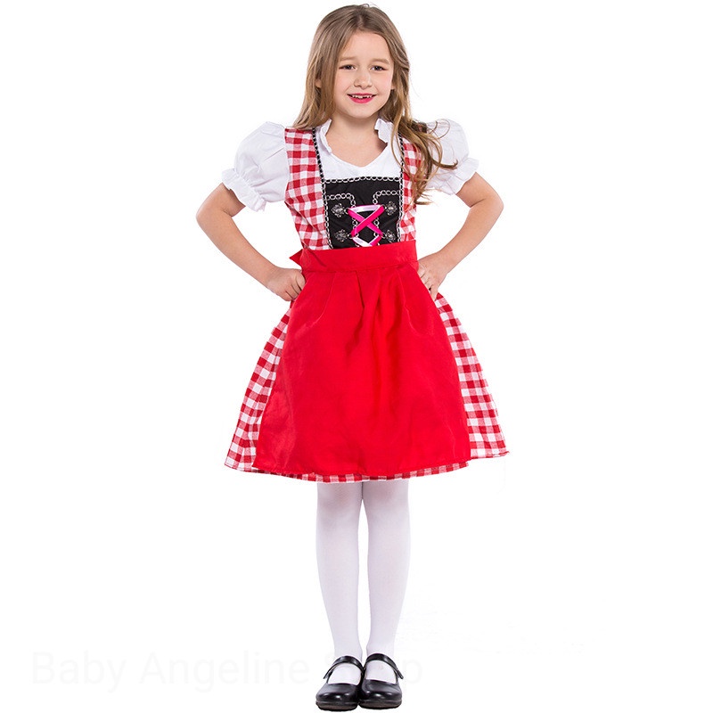 GERMANY bavarian costume kostum anak jerman haloween cosplay girl