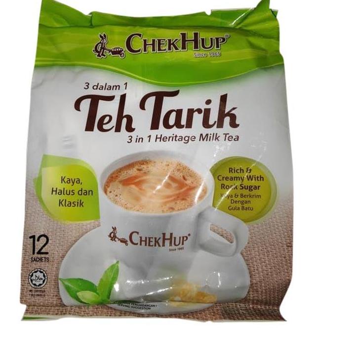 

♥ CHEK HUP 3 IN 1 TEH TARIK MALAYSIA / CHEKHUP / CHECKHUP / CHECK HUP MILK TEA 3IN1 WITH CANE SUGAR ◙