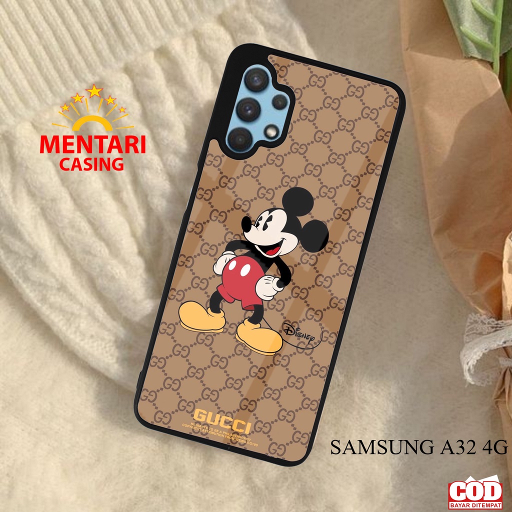 Case SAMSUNG A32 4G Casing SAMSUNG A32 4G Case murah Casing MICKEY GC Case Terlaris Case Karakter Ca