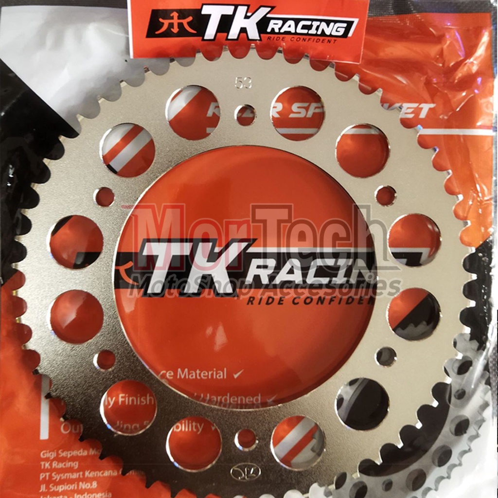 TK Racing Gear Belakang 415/428 Yamaha Rx King RXZ Jupiter Z F1ZR Crypton VEGA Jupiter Mx Old 135 Z1
