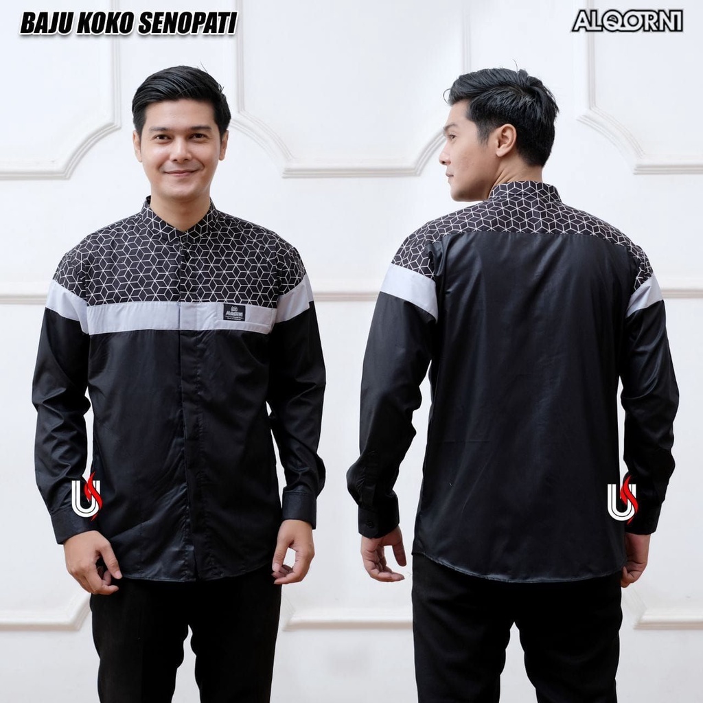 Baju Couple Ayah dan Anak Koko Couple Orang Tua Dewasa dan Anak Pria Lengan Panjang Terbaru Koko Pol